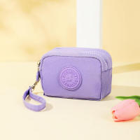 Monedero Grande De Capacidad Para Mujer En Nylon Resistente Al Agua Con Tres Capas Monedero Coreano Nuevo De Oxford Portátil - details 0