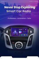 Junsun Radio Coche para Ford Focus 3 2011 2012 2013 2014 2015 2016 2017 2018 2019 Inalámbrico CarPlay Android Auto AI Voice 2 din Pantalla Coche Android Auto Multimedia Navegación GPS Auto radio - details 0