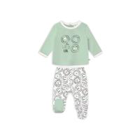 Conjunto Recién Nacido Yatsi - Camiseta y Polaina de Algodón - details 0