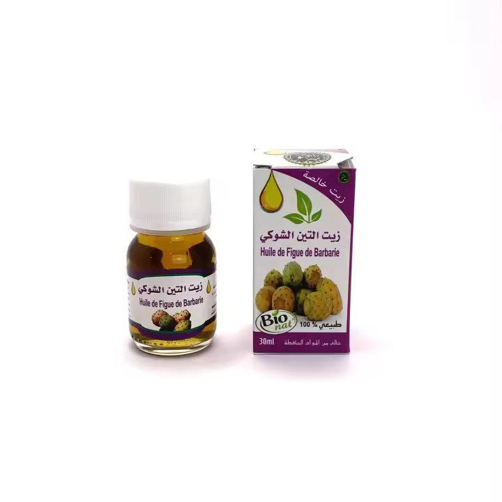 2x Aceite de Higo Chumbo BIO 100% Natural 30ml - Regenerador celular y anti-envejecimiento para todo tipo de pieles - Cosmética Árabe 100% Tradicional - Pack 2 Unidades x 30ml - 1