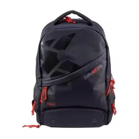 Mochila NoxSport MM2 Pro/ Negra y Roja - 1