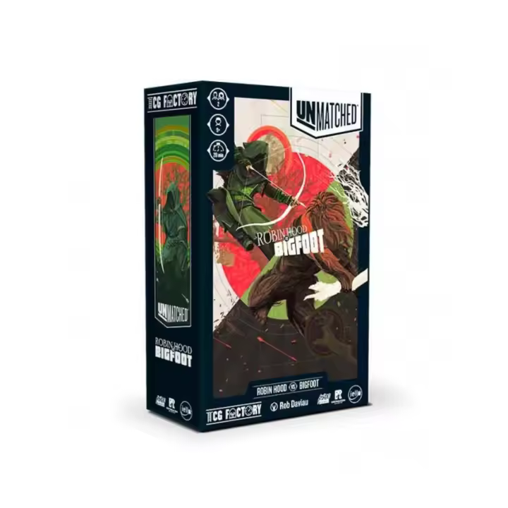Unmatched Robin Hood y Bigfoot juego de mesa en español. TCGFACTORY - 1