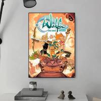 Póster De Lienzo HD Wakfu Personalizable Arte De Pared Para Juego Cool Decoración De Hogar Estilo Clásico Material De Lienzo Forma Rectangular Horizontal - details 5