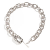 Collar Punk Lacteo Gordo Cadena Gruesa Para Mujer Collar De Encaje Sencillo Joyería Para Fiesta Accesorios De Cuello Para Niñas - details 9