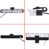 Luz De Advertencia Estroboscópica RGB 12V Para Coche Lámpara DRL LED Decorativa Para Motocicleta Y Automóvil Accesorios 4x4 Flash Policiales - details 5