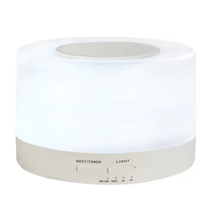 Tienda BIT Humidificador de Aire Ultrasónico Eléctrico Difusor de Aroma de 500Ml con Luz LED Protección Contra el sobrecalentamiento - 1