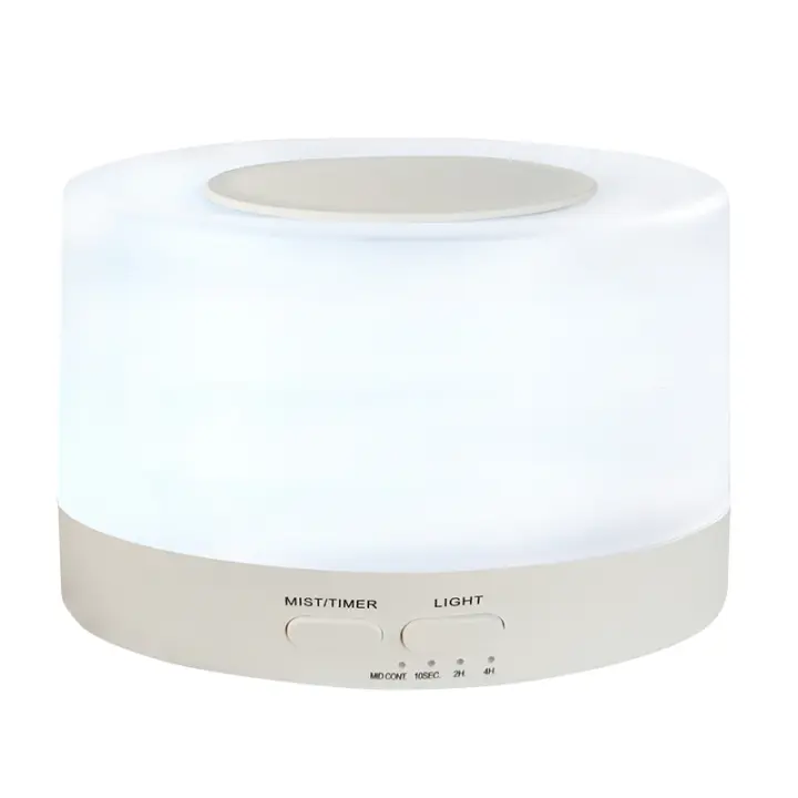 Tienda BIT Humidificador de Aire Ultrasónico Eléctrico Difusor de Aroma de 500Ml con Luz LED Protección Contra el sobrecalentamiento - 1