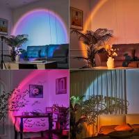 Proyector De Luz LED Dinámico Con Control Remoto USB Y Espectro De 16 Colores Cambio De Color Vibrante Creación De Hogar Cálido - details 2
