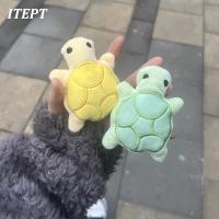 Mini Juguete De Peluche De Tortuga Para Perros Lindo Y Seguro Para Mordedor Y Salud Dental Adecuado Para Puppies Juguetes De Fleece - details 4