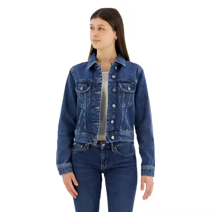 Ropa mujer Chaquetas Superdry Chaqueta Vaquera Trucker Azul - 1