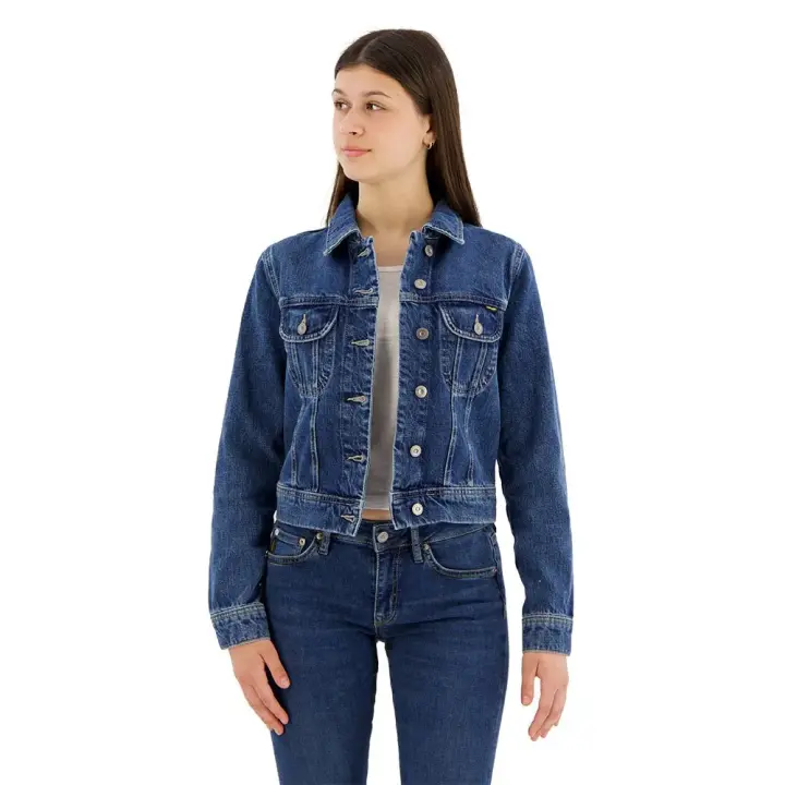 Ropa mujer Chaquetas Superdry Chaqueta Vaquera Trucker Azul - 1
