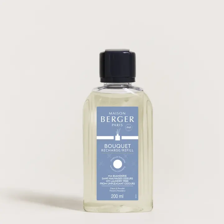 Recarga de Bouquet LAMPE BERGER Ma Buanderie Sans Mauvaises Odeurs 200ml Bouquets LAMPE BERGER PARIS - 1