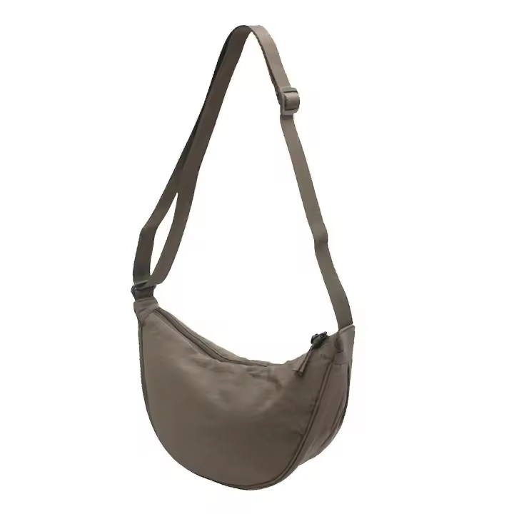 Crescent Bolsa para Mujeres Hombres Small Sling Crossbody with form de Media Luna - 1