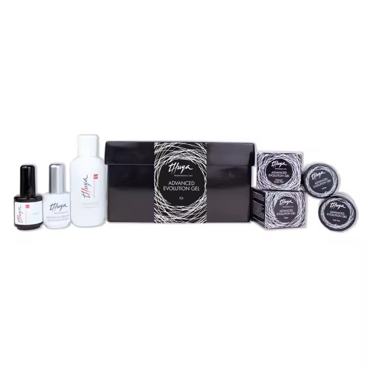 Thuya Kit Gel Advanced Evolution Intro - Kit de Gel para Uñas Profesional - Sistema de Gel Avanzado para Manicura - 1