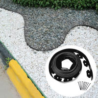 Kit De Aro De Jardín Flexible 5m/10m Con 15/30 Clavos Instalación Sencilla Sin Excavación Para Línea De Jardín Valla De Jardín - details 3