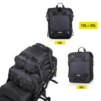 Bolsa Trasera De Motocicleta Impermeable De 30L 20L 10L Con Bolsa Interior Almacenamiento De Sillín Estuche De Motocicleta Equipaje - details 34