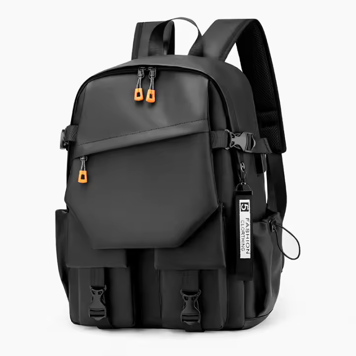 Mochila para hombre, mochila de gran capacidad, tendencia de ocio, deportes, computadora, para hombres, escuela secundaria, estudiantes universitarios, mochila de viaje - 1