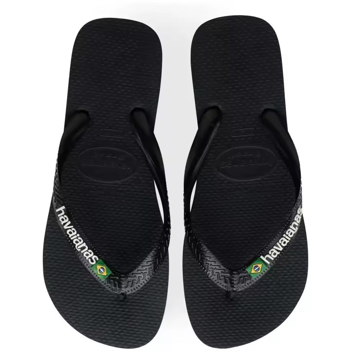 Chanclas Dedo Playa marca Havaianas modelo 4110850.1069 para calzado hombre en color negro - 1