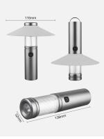 Lámpara De Camping LED Portátil Con Luz Magnética Y Recargable Por Tipo-C Iluminación De Emergencia Para Exterior Y Tienda - details 13