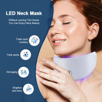 Máscara De Elevación Del Cuello Dispositivo De Belleza Del Cuello Rejuvenecimiento De La Piel Tensión Anti-Edad Blanqueamiento Tone USB CABLE Fuente De Alimentación Electrónica Plástico - details 2