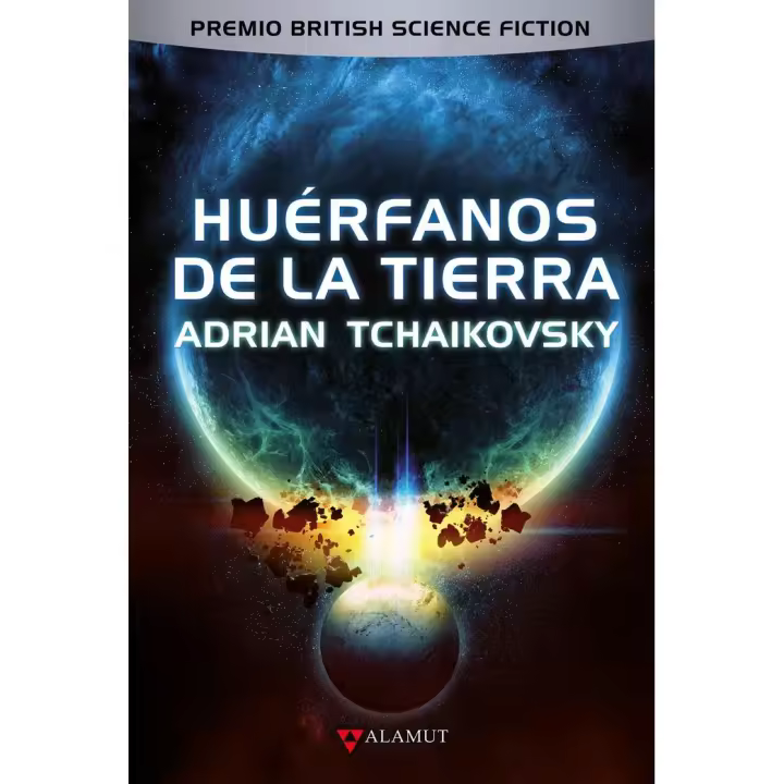Libro HUERFANOS DE LA TIERRA Editorial ALAMUT Tapa dura - 1