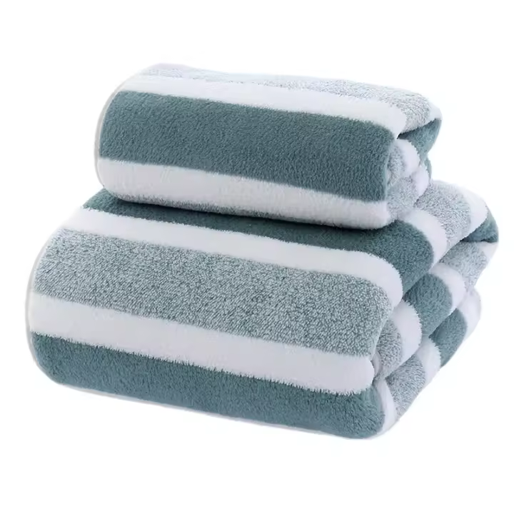 Toalla de Baño de 35x75 cm, 70x140 cm, Juego de 2 piezas - 1