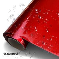 Película De Vinilo Para Cubrir Coche Auto Adhesiva Gris Plateado Rojo Brillante Antigolpes Impermeable Accesorios Para Vehículo - details 4