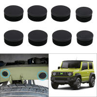 Tubo De Acero Inoxidable Para Suzuki Jimny Serria JB64 JB74 2019-2024 Cubierta De Agujero Impermeable ABS Negra 8 Piezas - details 0