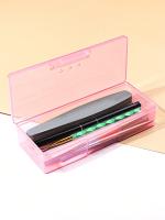 Caja De Arte De Uñas Con Cinta De Lijado Caja De Almacenamiento Para Pinceles De Maquillaje Y Refil Caja De Joyería Caja De Perforación Herramienta De Maquillaje - details 0