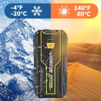 M01 Arrancador de Coches 4000A, 12V Arrancador de Baterias de Coches (para 5.5L Disésel o 7.0L Gas), Jump Starter con 2.5 Inch Pantalla LCD, Clips de Seguridad Inteligentes, Luz LED - details 5