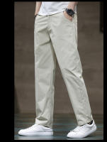 Pantalones Casuales Para Hombre Primavera Verano Mallas De Hielo Delgados Secado Rápido Estilo Clásico Trousers Moda Masculina - details 7
