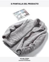 Nueva Estilo Otoño Invierno Chaqueta De Coral Polar Para Mujer Cierre De Cremallera Exterior De Poliéster Suave Y Cálida Ropa Casual - details 17