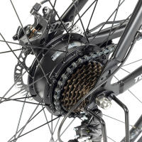 Touroll U1 Bicicleta eléctrica MTB de neumático de 29" para todo terreno con motor de 250W, batería extraíble de 36V 13Ah, alcance máximo de 65 km, engranaje de 21 velocidades Shimano, freno de disco impermeable IPX4 - details 1