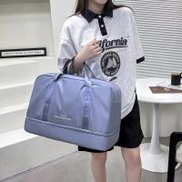 Bolsa De Viaje Impermeable Para Mujer Con Bolsillo Para Maletero Y Manillar De Carrocería Tote De Gimnasio De Weekender Portátil De Un Día - details 3