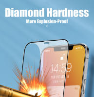 Protector De Pantalla De Vidrio Templado Total Para iPhone 11 12 13 14 15 pro Max X XR Xs Max Pack De 3-4 Piezas Anti-Choque Anti-Huellas HD - details 5