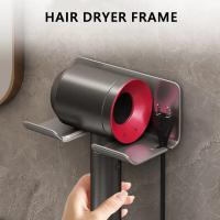 Soporte De Secador De Pelo Para Baño Estante De Pared Montado Soporte Para Lámpara De Peine Y Uñas Organizador De Espacio Doméstico - details 0