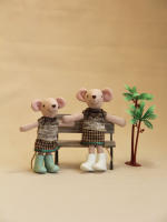 Juego De Muebles De Jardín De Hierro Fundido a Escala 1:12 Para Muñecas Bjd Ob11 Casa De Muñecas Accesorios De Interiores Estilo Pastoral - details 7