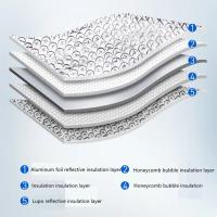 Visera De Sol Plegable Para Parabrisas De Coche 140cm Protector Anti UV Transpirable Portátil Bloqueador Reflector - details 3
