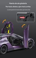Modelo De Coche De Lujo Gemini GT a Escala 1:32 En Aleación Con Sonido Y Luz Regalo Para Niños Vehículo De Simulación Coleccionable - details 9