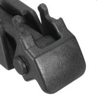 Cerradura De Motor Para Coche Negro Cubierta De Catch De Maletero Accesorios Exteriores De ABS Para Jeep Wrangler TJ 1997-2006 - details 5