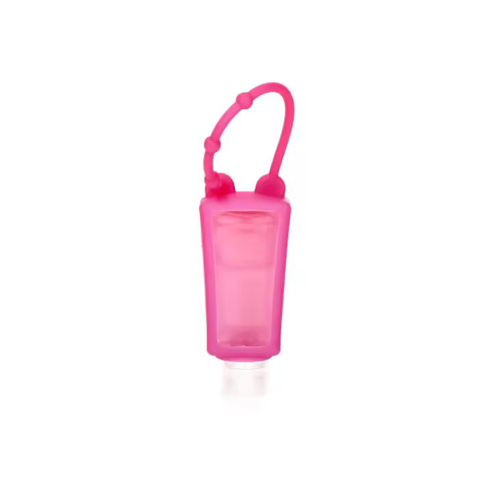 Botella Rellenable Gel Contact Rosa - 1