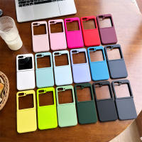 Funda De Silicona Líquida Fluorescente Para Samsung Z Flip 6 Y 5 Cubierta De Bumper Mate Antigolpes Para Galaxy ZFlip6 - details 9