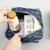 Bolsa Térmica Para Almuerzo Con Aislamiento Y Manija Para Mujeres Y Niños Caja De Alimentos Portátil Para Picnic Y Viajes - details 5