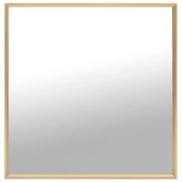 vidaXL Espejo 50x50 cm Dormitorio Vestidor Salón Decoración Adorno Color Blanco,  Dorado,  Plateado y mas - details 1