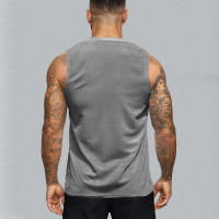Camiseta De Gimnasio Para Hombre Verano Quick-drying Mesh Sin Mangas Para Fitness Running Deporte Estilo Casual Colorible Tallas M-XXL - details 6
