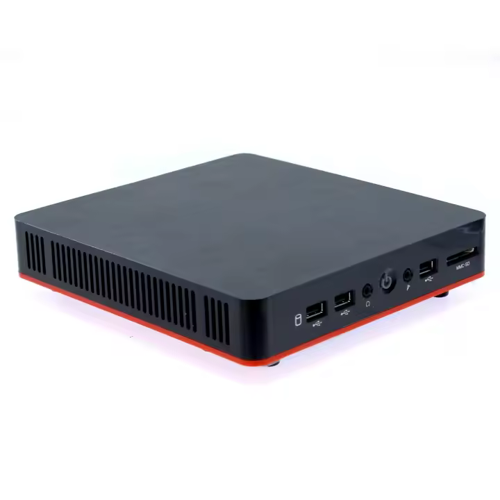 Mini caja ordenador phoenix thin mini itx 1 litro 50x187x207mm. oem sobremesa 3 x usb 2.0 sd incluye soporte vesa para colgar en -  Recíbelo en 2-3 días laborables - 1