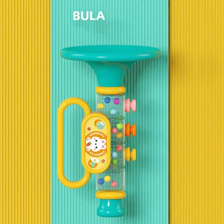 Juguete De Trumpet Para Niños Y Niñas Instrumento Musical De Soplado Queproduce Música Harmonica Silbato Juguete Educativo Para Niños Aged 3-12 - 1