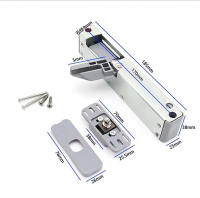 Cerrador De Puertas Automático Invisible Con Amortiguador Hidráulico Silencioso Material De Aleación De Zinc Para El Hogar - details 4