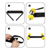 Cinturón De Ejercicio Con Barril Para Levantamiento De Peso Y Eje Hipático Equipo Deportivo Para Entrenamiento De Piernas Y Abdomen Unisex - details 7