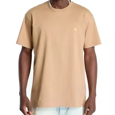 Camiseta Carhartt S-S Chase T-Shirt Peanut-Gold I026391.2GQXX.03 - 1